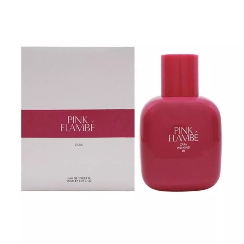 PARFUM ZARA PINK FLAMBE 90ML/PARFUM ZARA ORIGINAL