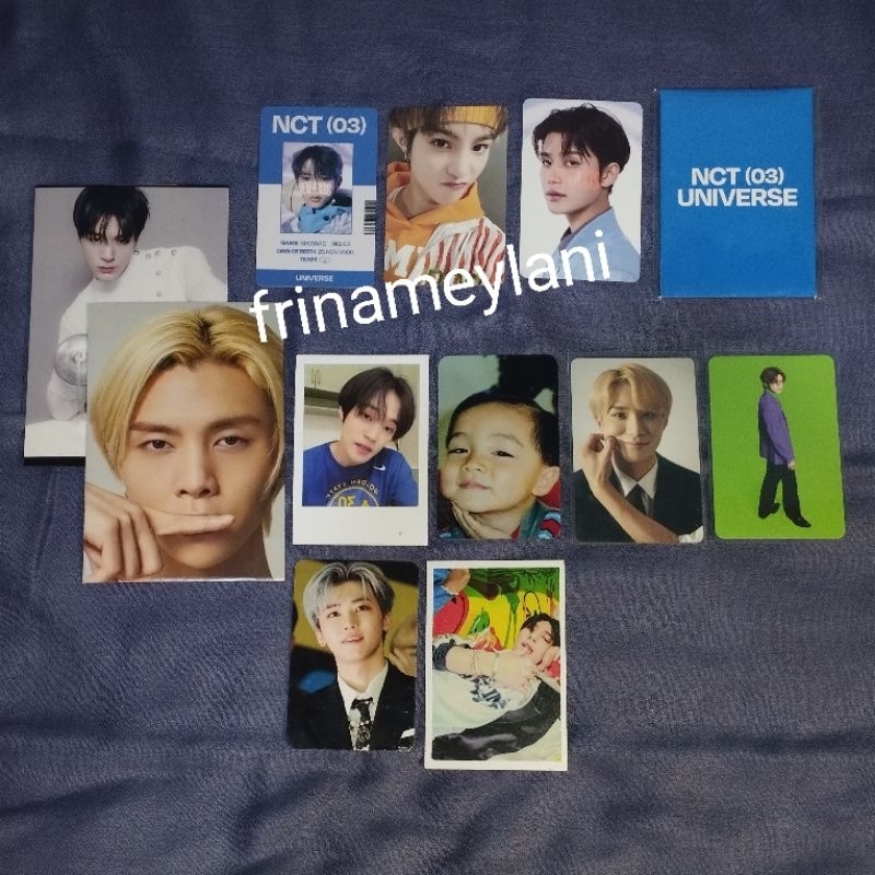 Official ID Card Universe NCT U Yangyang, Shotaro, Taeil