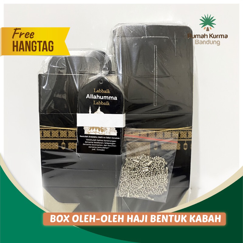 

iDk90 Box Kabah Oleh-Oleh Haji Umroh Pack Isi 50 Free Hangtag Premium Praktis Best Seller