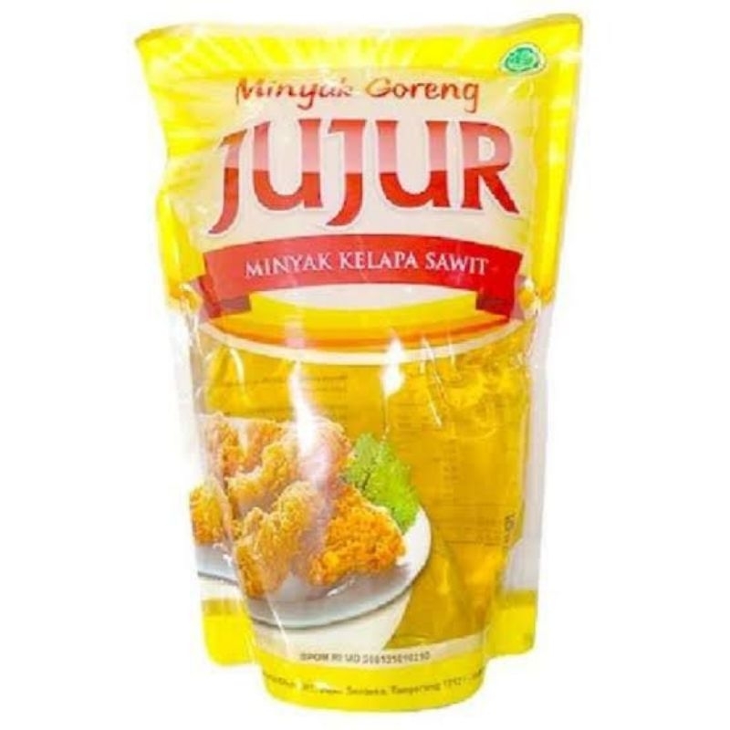 

Minyak goreng JUJUR kemasan 2 liter