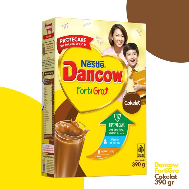 

Dancow FortiGro Cokelat 390 gram