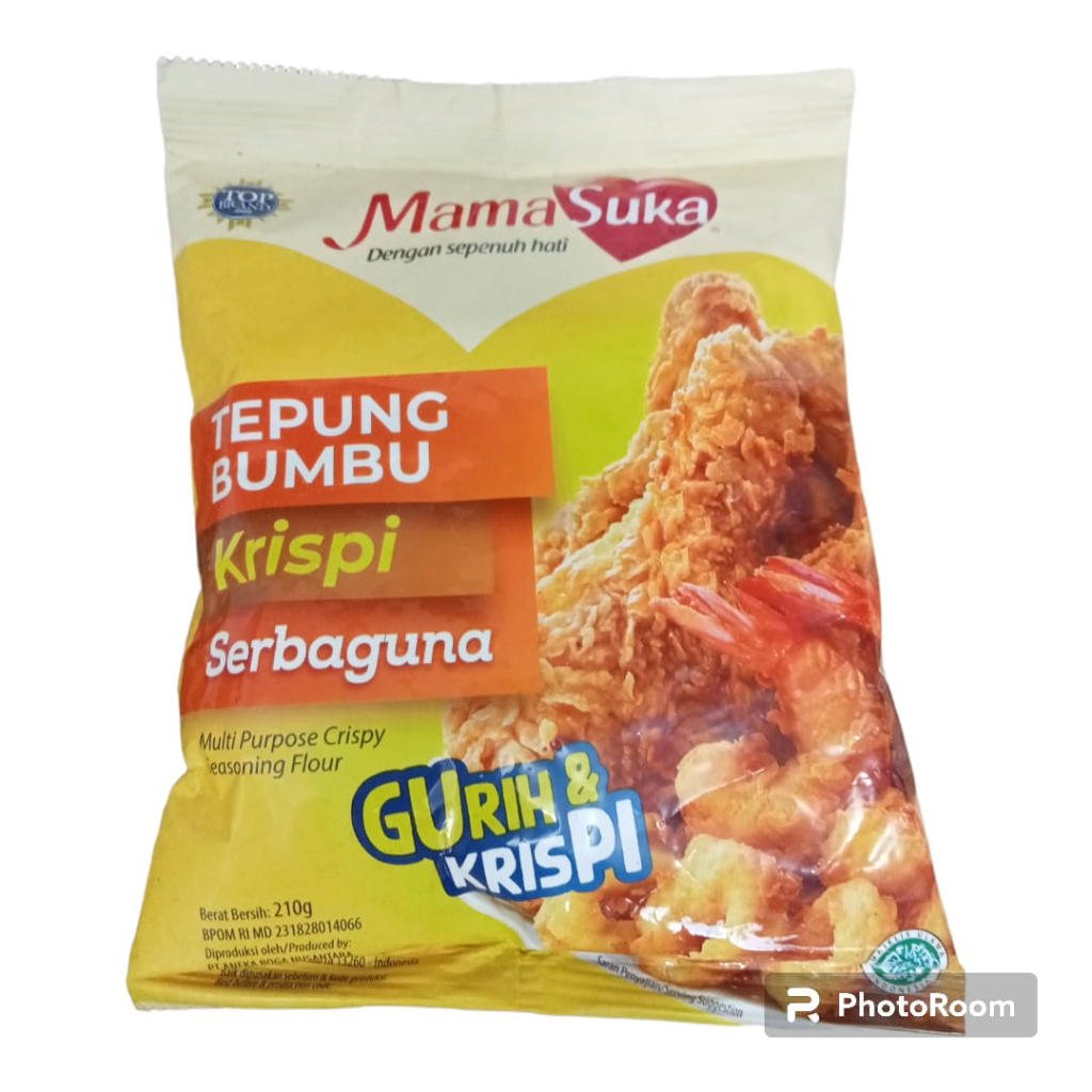 

Tepung Bumbu Krispi Serbaguna 210 gram Mamasuka