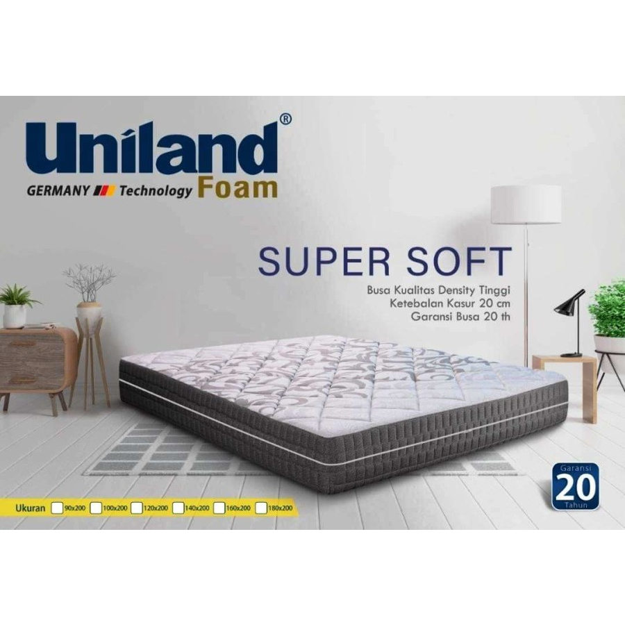 kasur Busa uniland super Soft tebal 20 cm by uniland