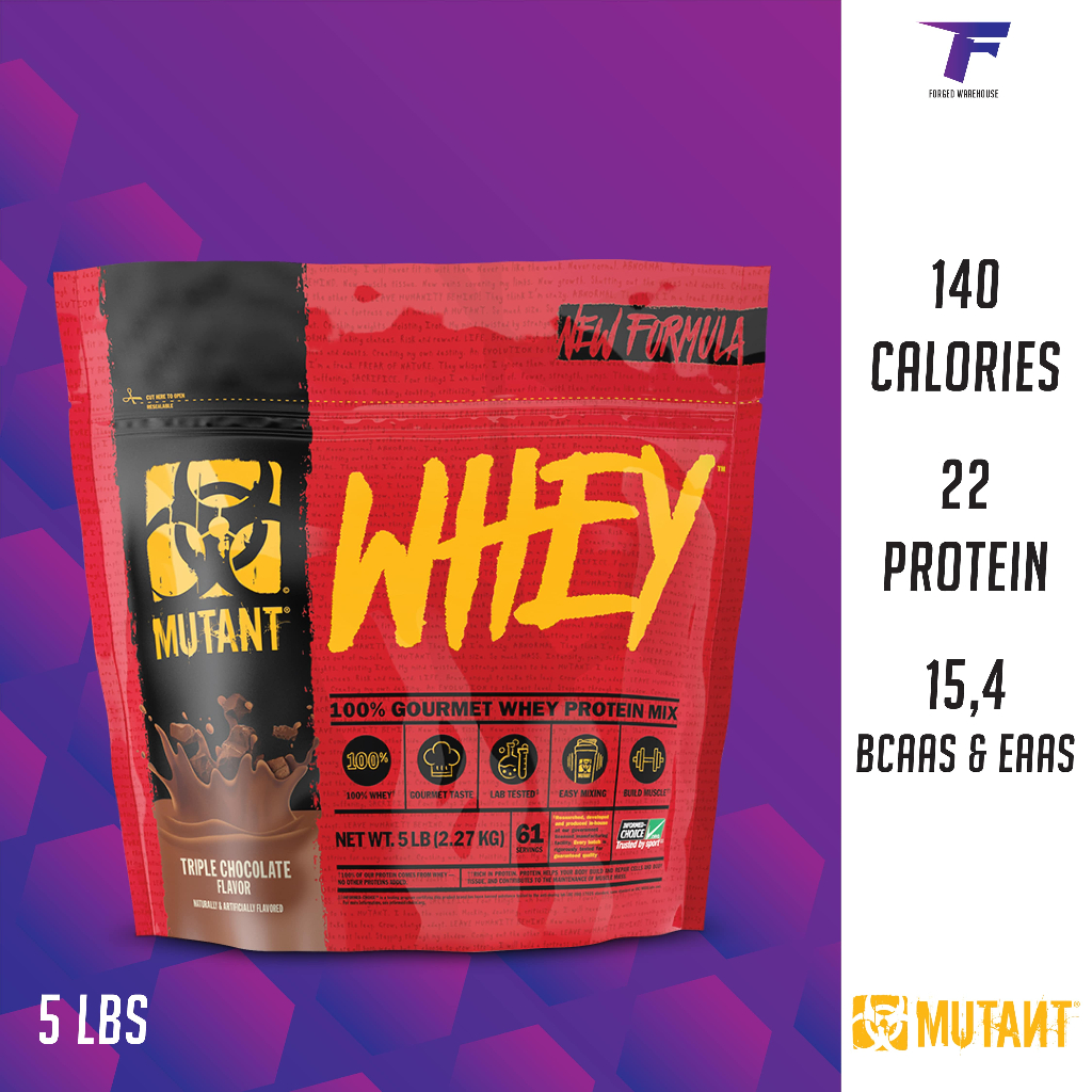 Mutant Whey Protein Supplement - 5lbs