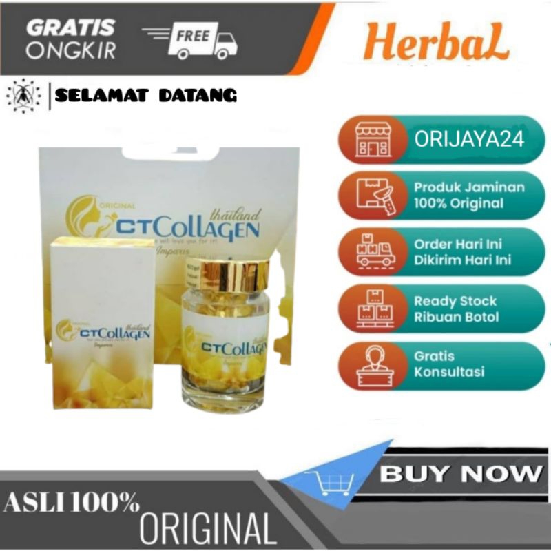 CT COLLAGEN WETHENING body Original Thailan Ct collagen pemutih badan, kulit &wajah asli original