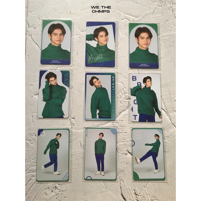 Official Photo Card Super Color Bright Vachirawit GMMTV PC SC Bright GMMTV
