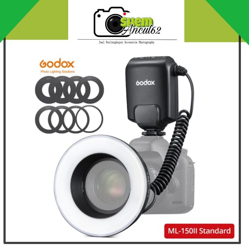 Macro Ring Flash Godox ML-150II ML150II ML 150II ml150ii