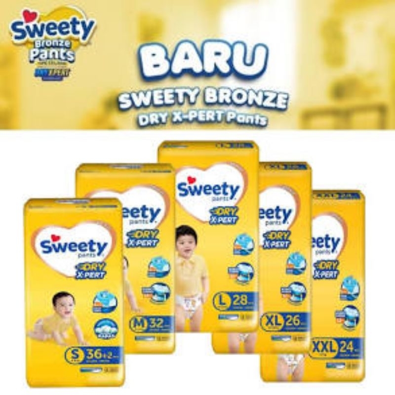 Pampers sweety bronze m32