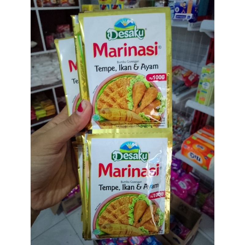 

DESAKU MARINASI TEMPE IKAN DAN AYAM ECER