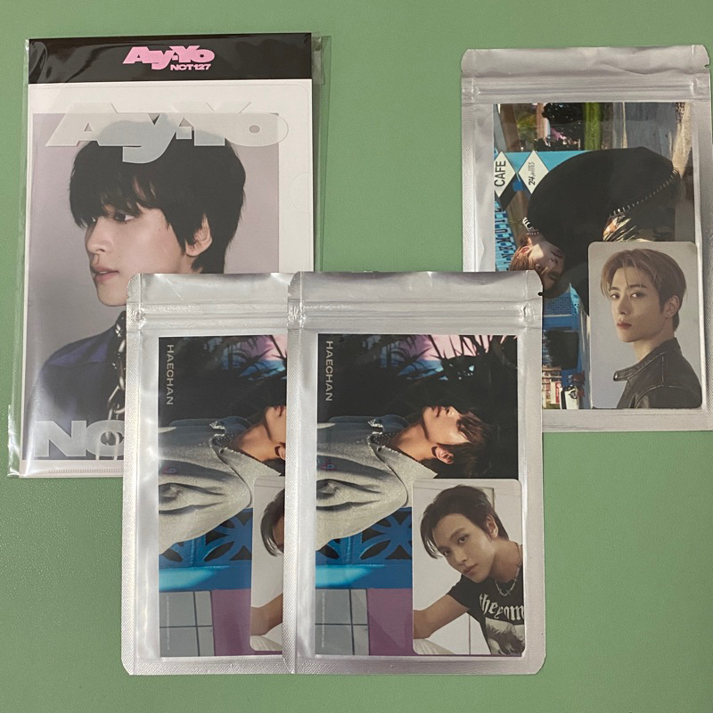 4x6 Haechan Jaehyun Ay-yo Postcardrd holo Haechan MD sealed