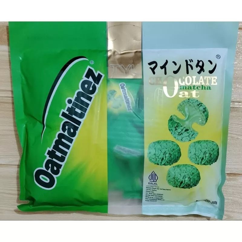 Oatmaltinez matcha