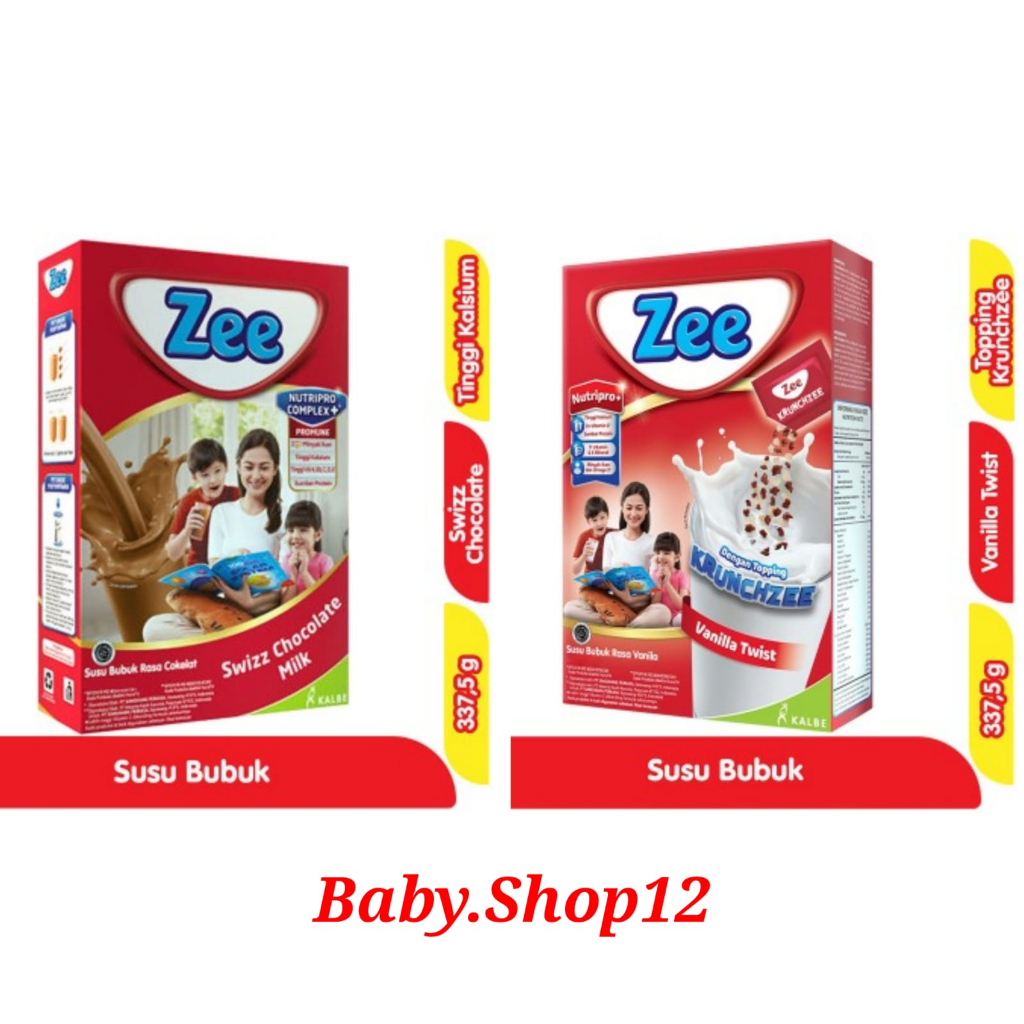 

Zee Nutripro Complex Susu Bubuk Pertumbuhan 337g