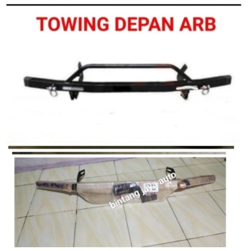 Tanduk ARB LED Pengaman Bemper Depan Fortuner Old