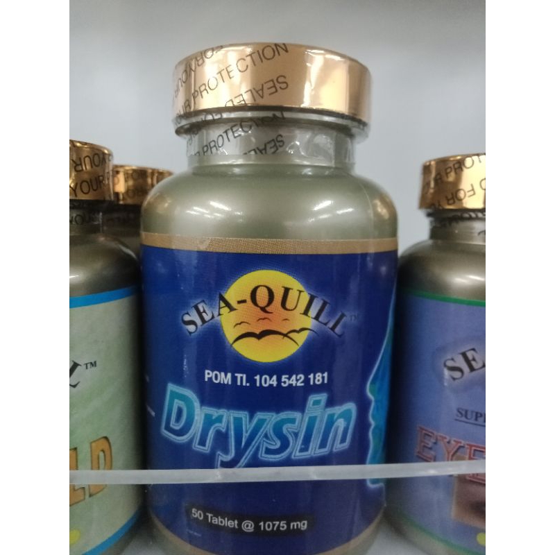 Sea Quill Drysin isi 50 tablet Formula Alami Mengatasi Sinusitis