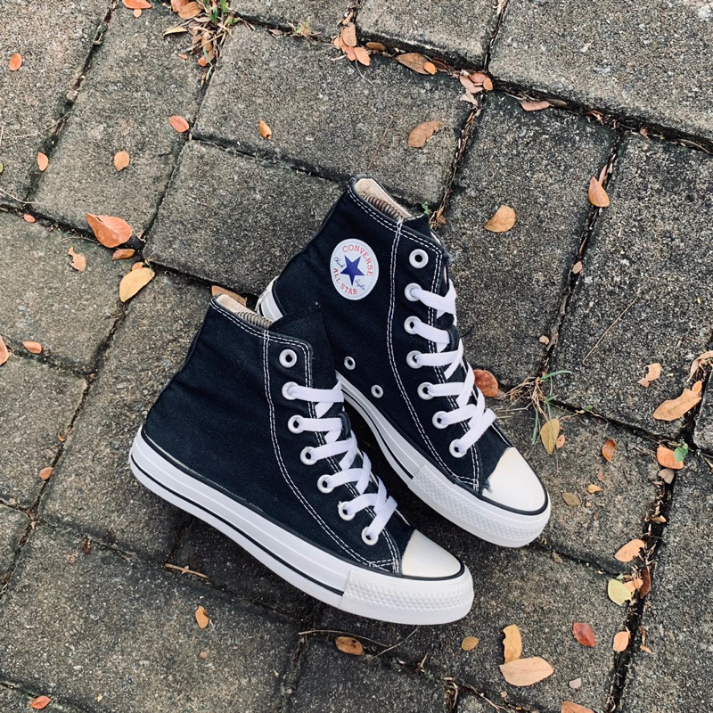 CONVERSE ALL STAR BLACK WHITE HIGH