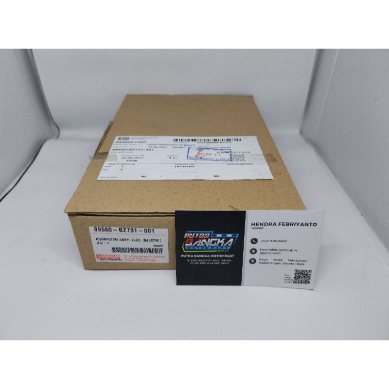 Ecu Engine Control Daihatsu Grand Max 89560-BZ731