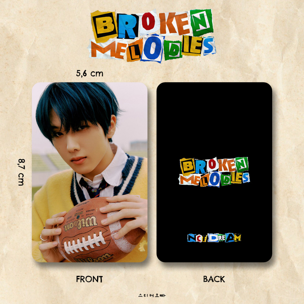 Photocard NCT Dream Broken Melodies