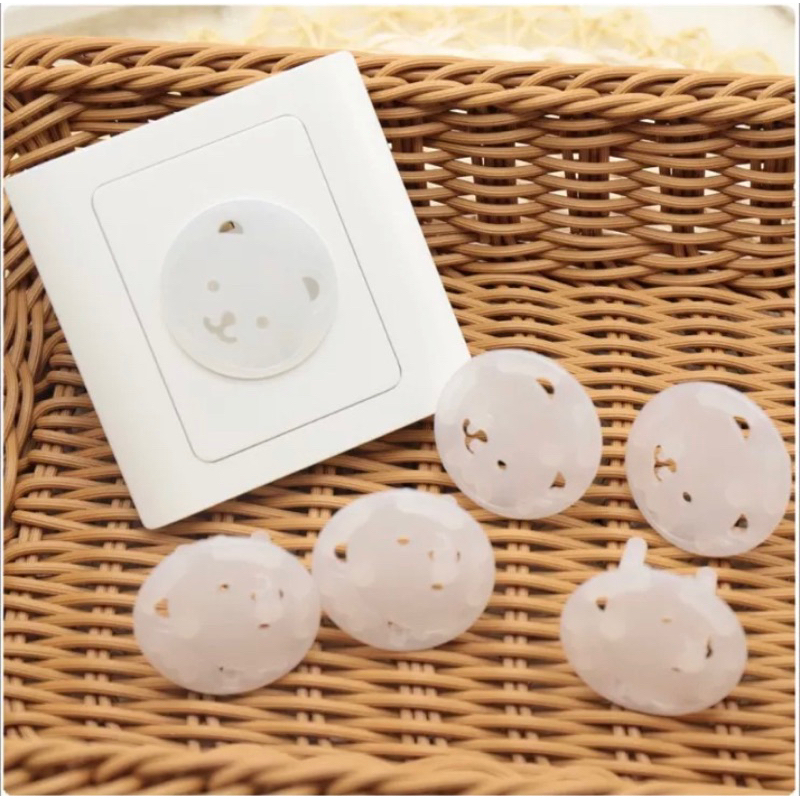 Pelindung Stop Kontak Listrik / Penutup colokan listrik / Pengaman Colokan Listrik