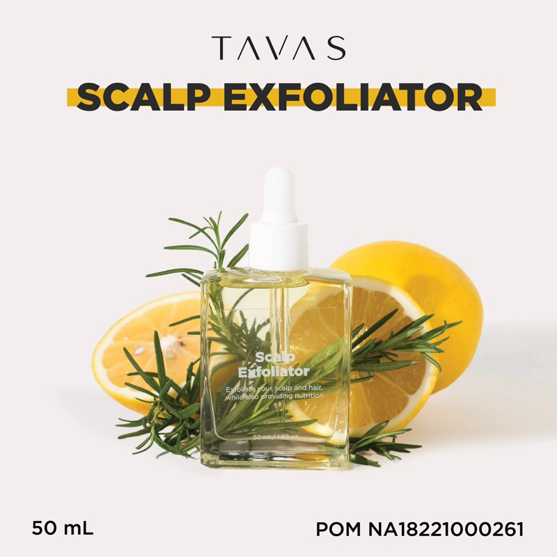 TAVAS Scalp Exfoliator - Vitamin Kulit Kepala