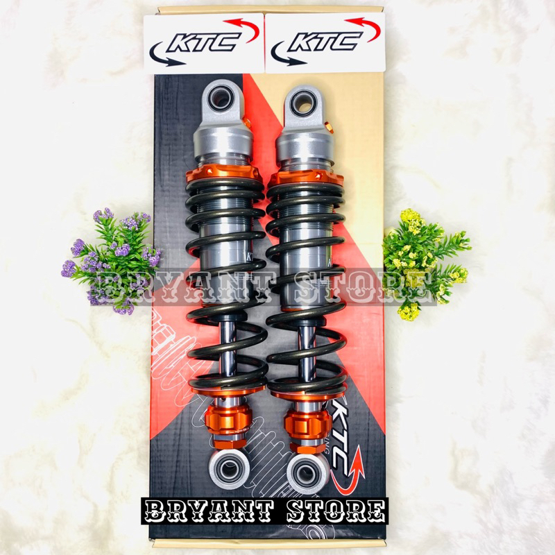 SHOCK BREAKER KTC RACING RAZOR PRO 280MM 320MM 340MM NON TABUNG ORIGINAL DOUBLE SHOCK STEERING DUMPER SHOCKBREAKER MATIC BEBEK RX KING TIGER MEGA PRO SUPRA 125 SUPRA FIT CB100 W175 VERSA JUPITER Z VEGA R CRYPTO GL PRO KIRANA KHARISMA REVO