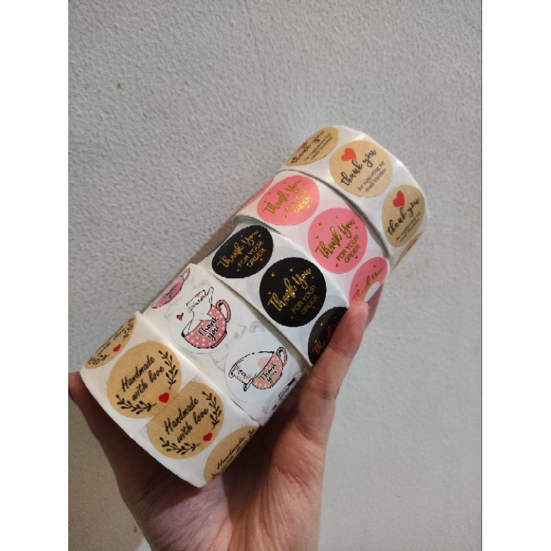 

STICKER ROLL ISI 500 PCS