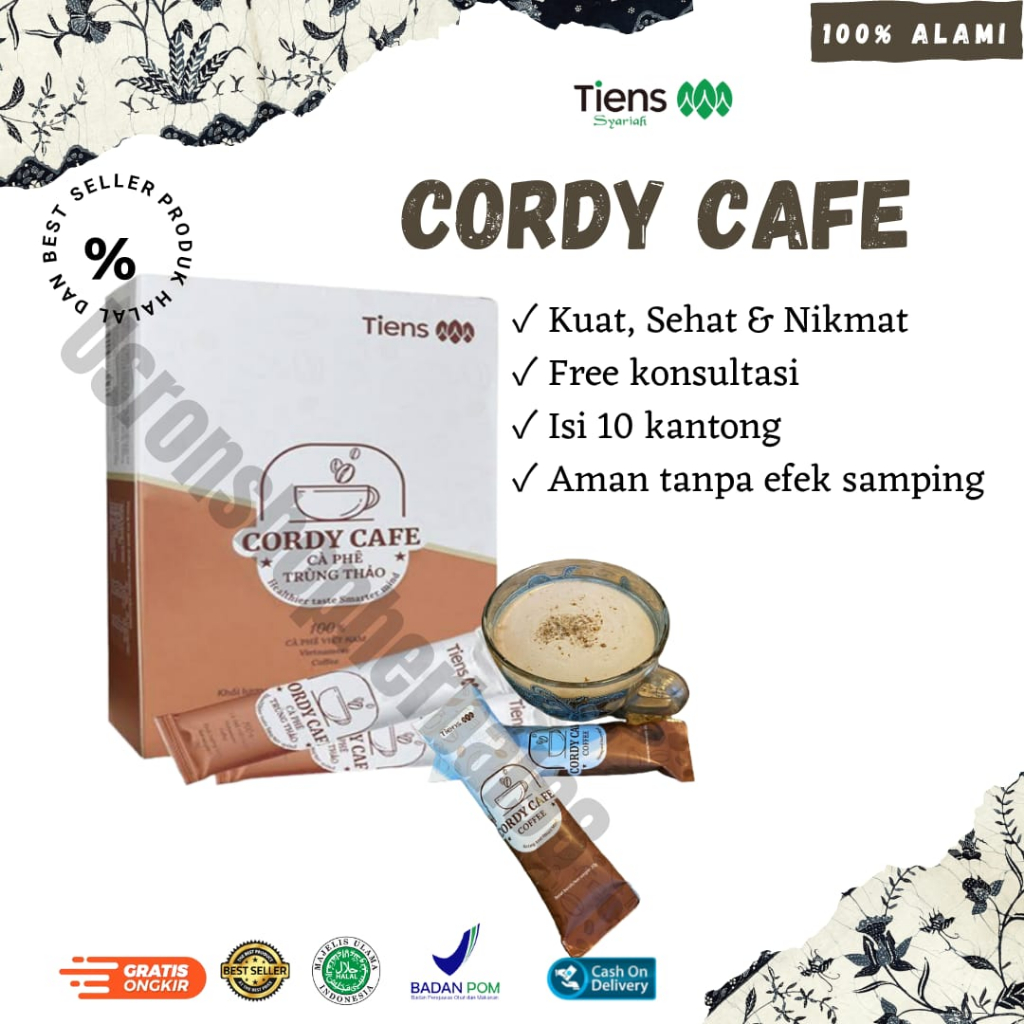 kopi sehat dan Stamina kuat untuk Pria Tahan Lama 100% Original Halal & BPOM BISA COD
