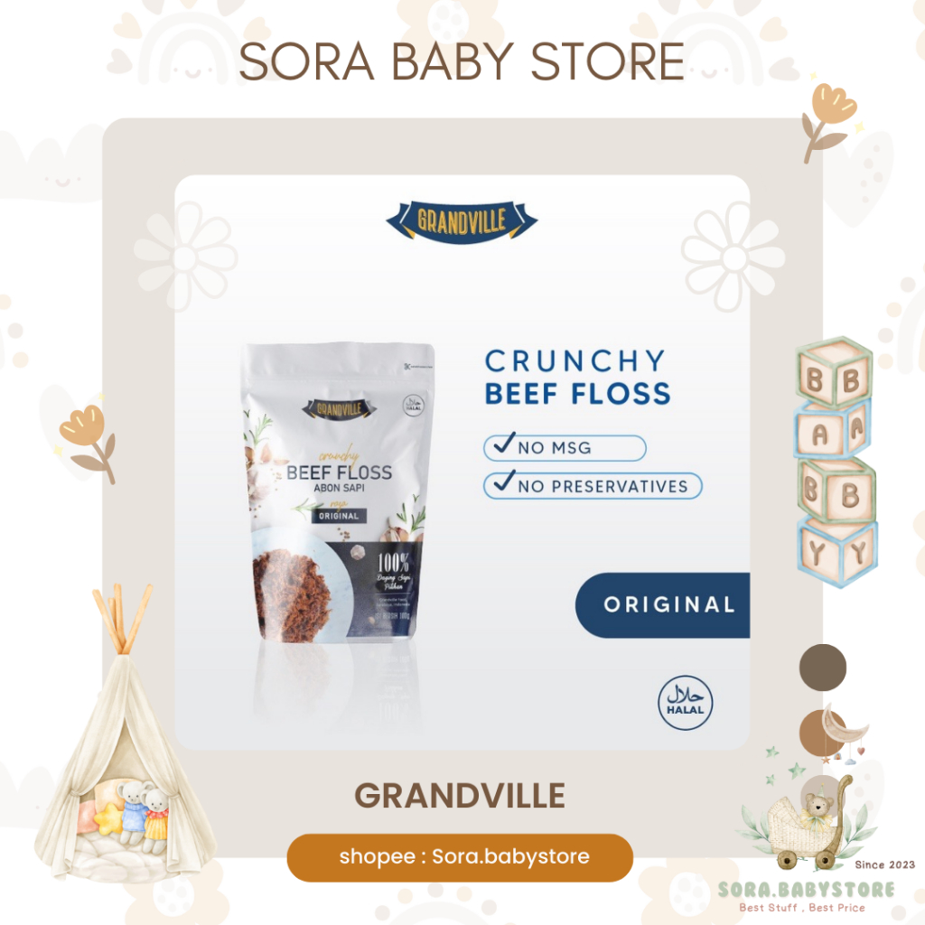 

Grandville | Abon SAPI Crunchy Single Pack Original
