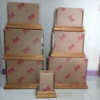 Kotak Hantaran Akrilik Paket isi 7