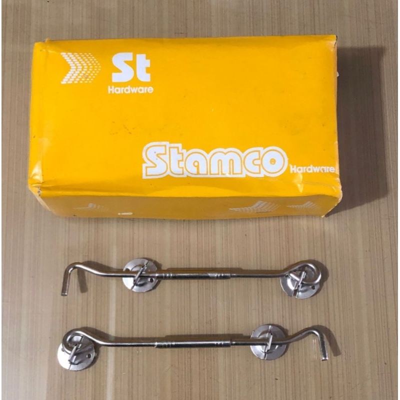 hak angin stamco 8"/ kaitan jendela stainless 2pcs/ hak angin jendela/ kaitan pintu jendela/ kaitan 