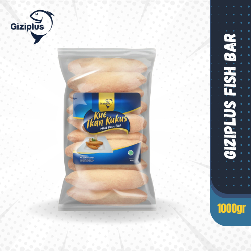 

Giziplus Fish Bar Kue Ikan Kukus Kemasan 1000 gram