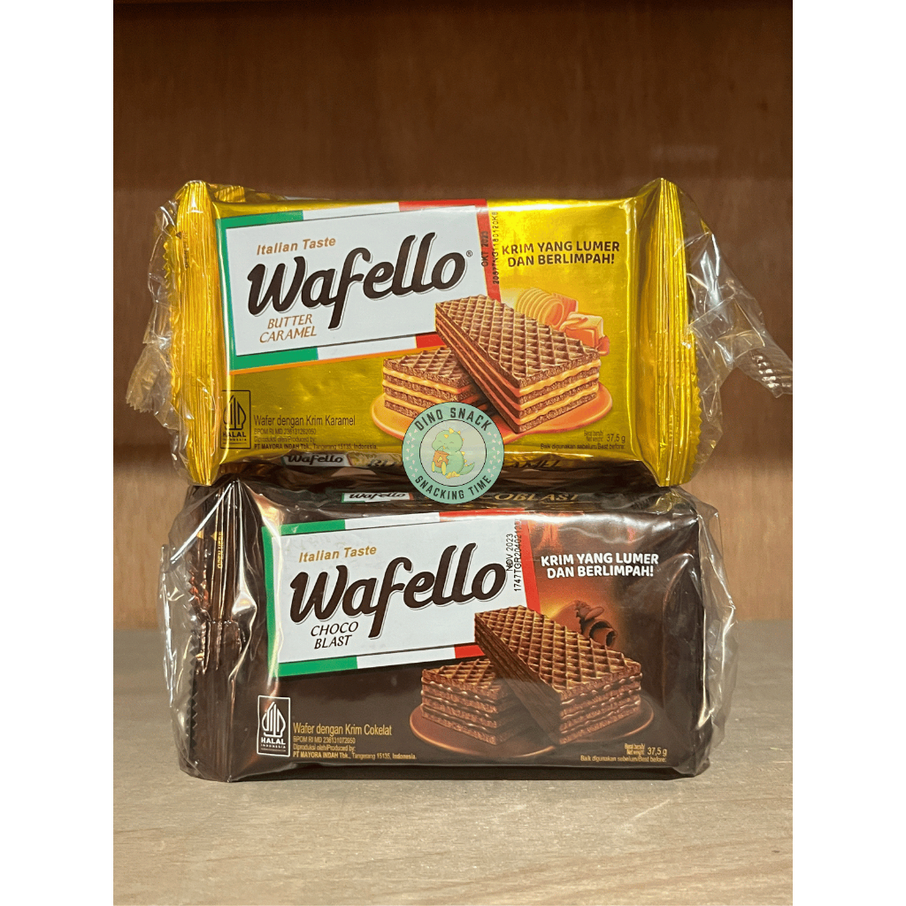 

Wafello 37G Coklat / Butter Caramel (Isi 10 Pcs)