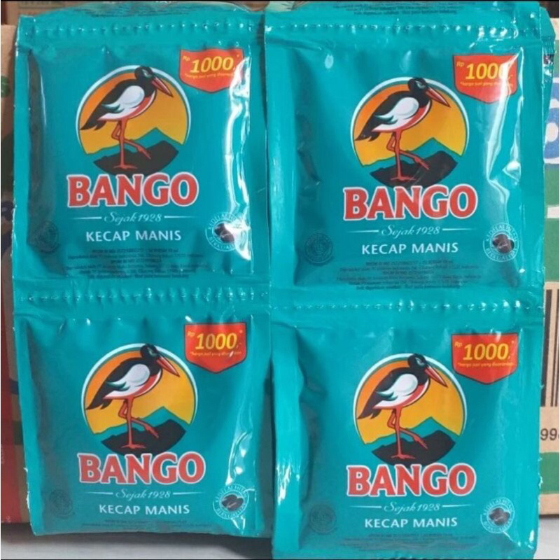 

KECAP MANIS BANGO RENTENG 20 ml ISI 12 SACHET - Ready Stock