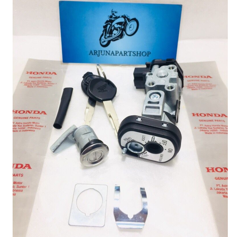 KUNCI MOTOR KUNCI BEAT ESP BEAT STREET BEAT POP K81 KUNCI LENGKAP 1SET 2016 2017 2018 2019 BARU