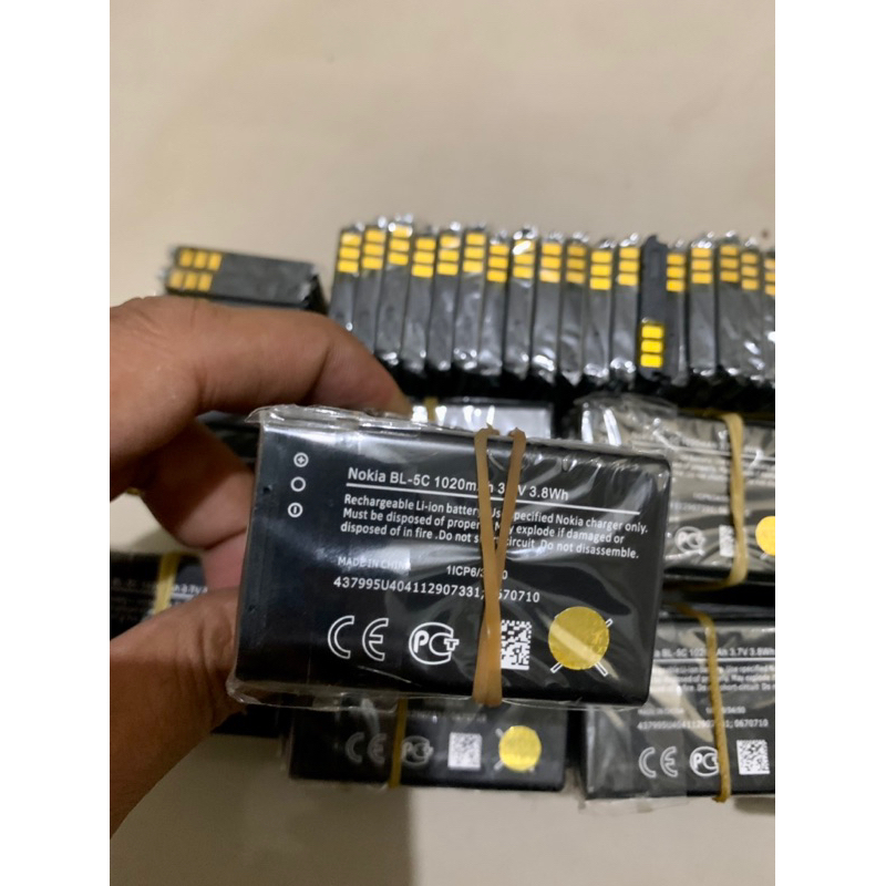 BATERAI BATRE NOKIA BL-5C / BATERAI BL5C / BATERAI NOKIA BL-5C ORIGINAL NEW