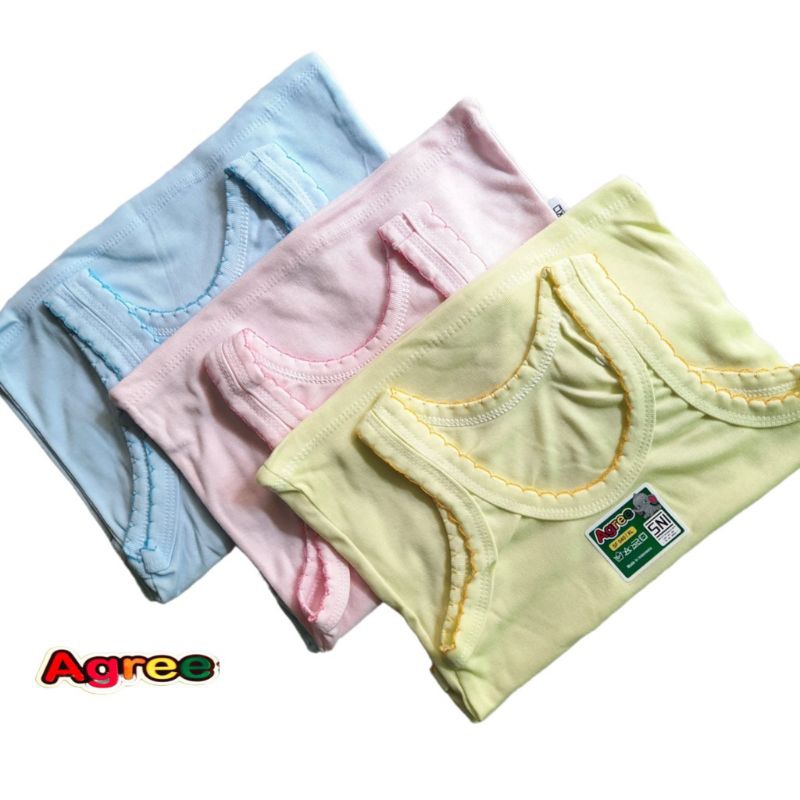 [ 1PCS] Singlet AGREE SF 040 | Singlet agree anak | Singlet agree Warna
