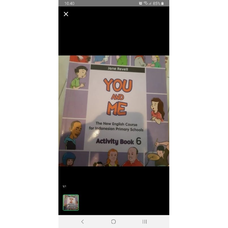 

Buku Inggris Activity kelas 6 "You and Me