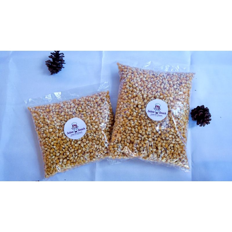 JAGUNG POPCORN MENTAH 500 GR - 1KG / POPCORN JAGUNG KILOAN