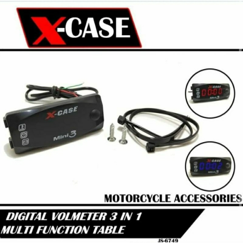 VOLTMETER 3 IN 1 VOLTMETER UNIVERSAL
