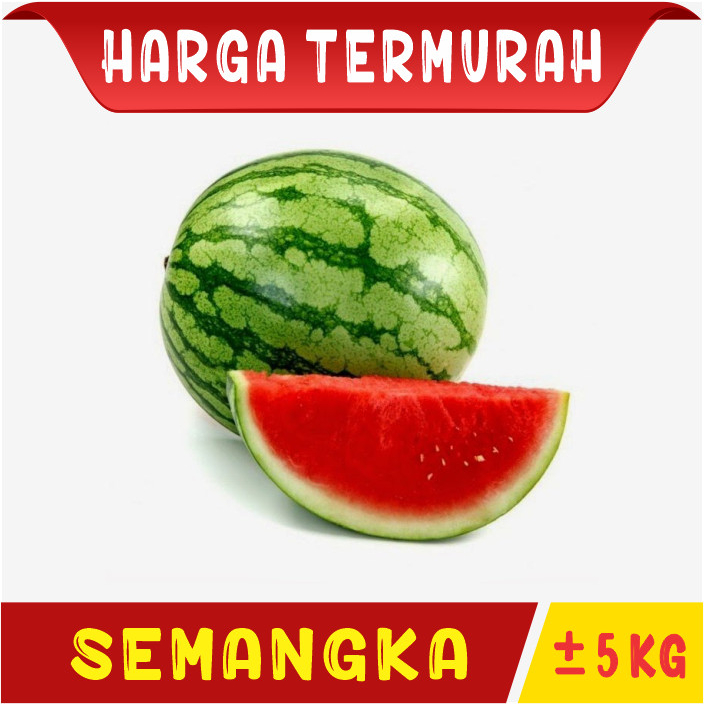 

Semangka Merah Tanpa Biji Segar / Watermelon Seedless Fresh