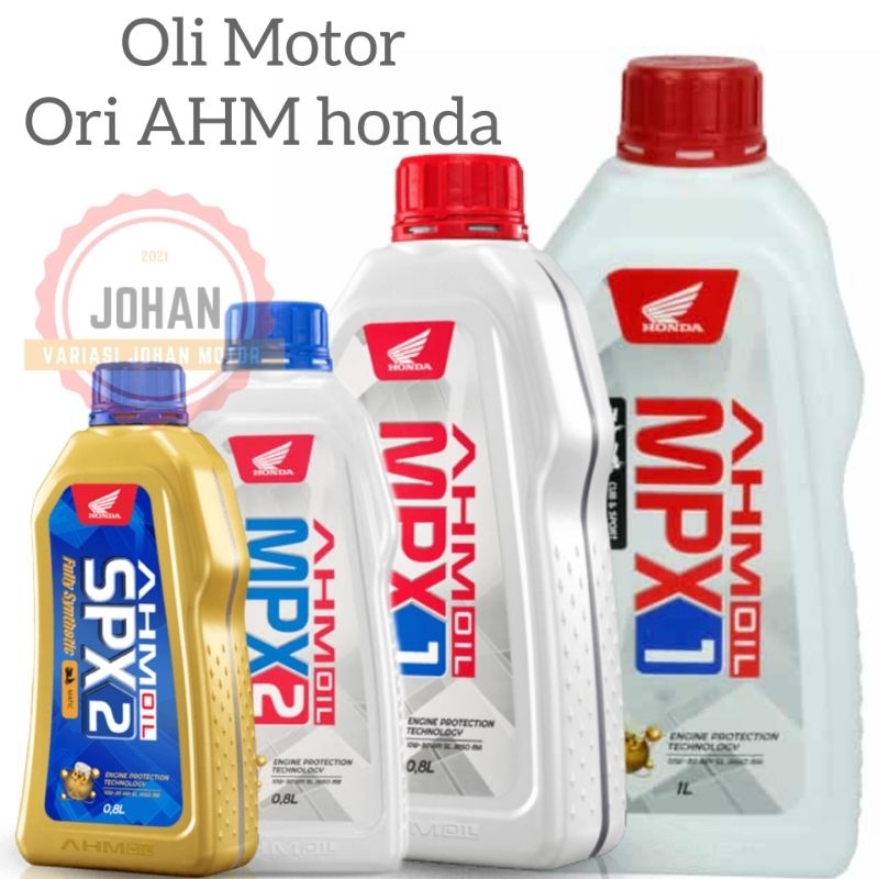 Oli Motor Bebek Matic AHM oil Original Honda Oil motorcycle honda Ahm