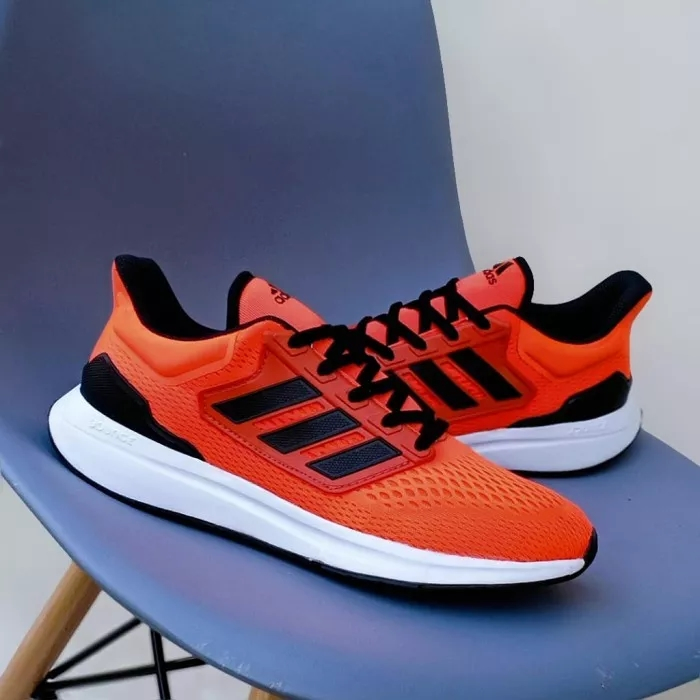 SEPATU ADIDAS EQT21 RUN ORIGINAL SOLAR RED STRIP BLACK TERMURAH