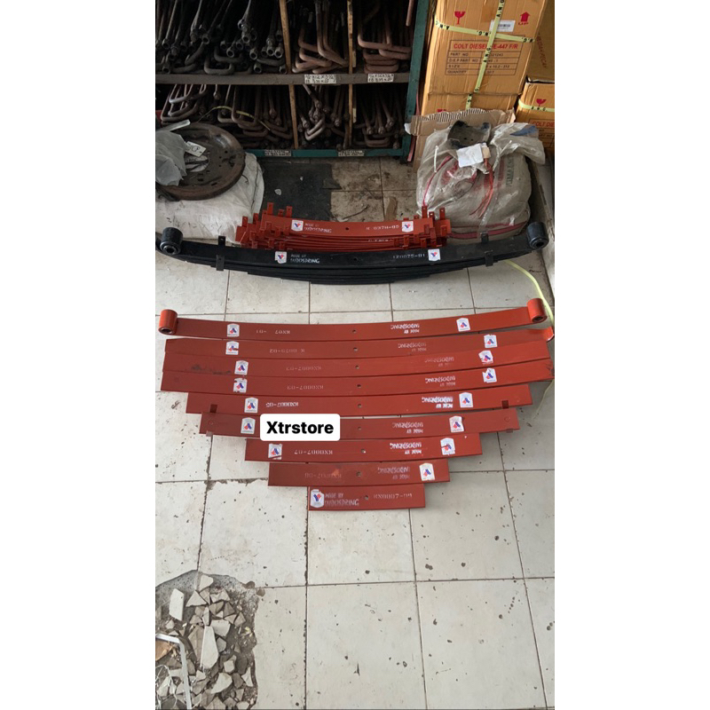 1set per Belakang canter (kanan + kiri) di jamin indospring 100%