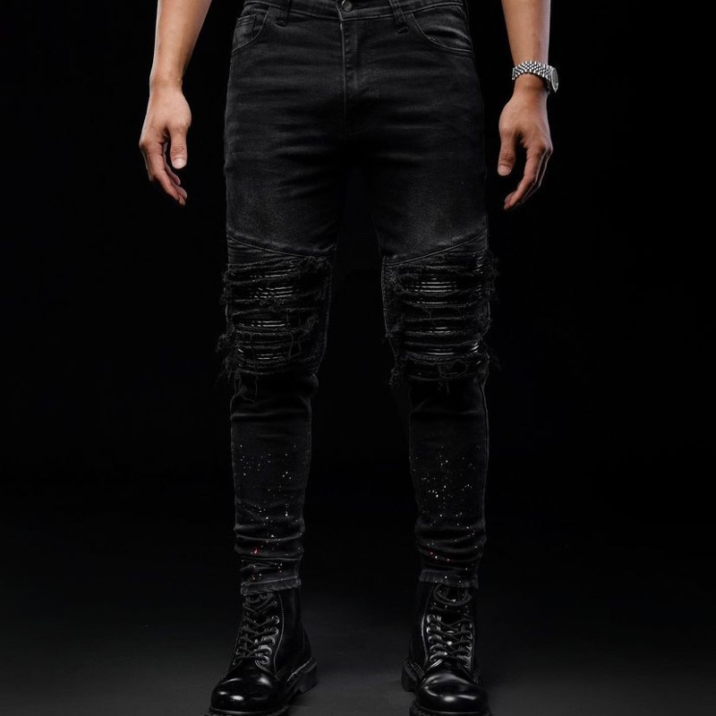 Fause.ltd Paint Biker / Season 3 / 2 Zipper Leather Biker