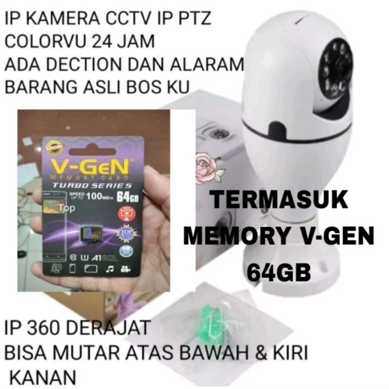 PAKET IP CAMERA CCTV PTZ 8MP IP PTZ BOHLAM