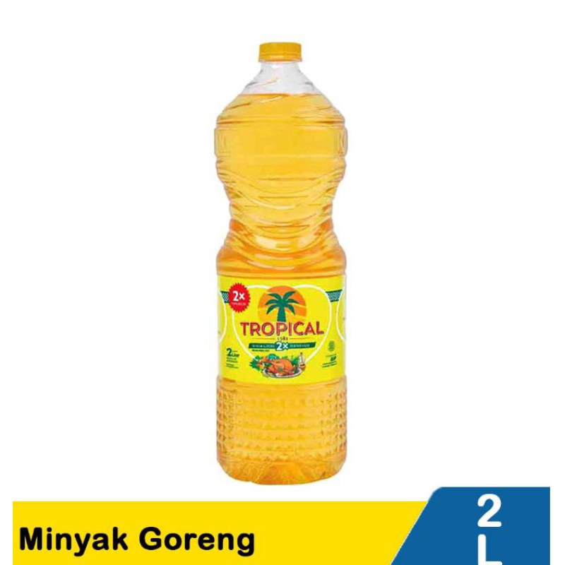 

Tropical minyak goreng 2L kemasan botol