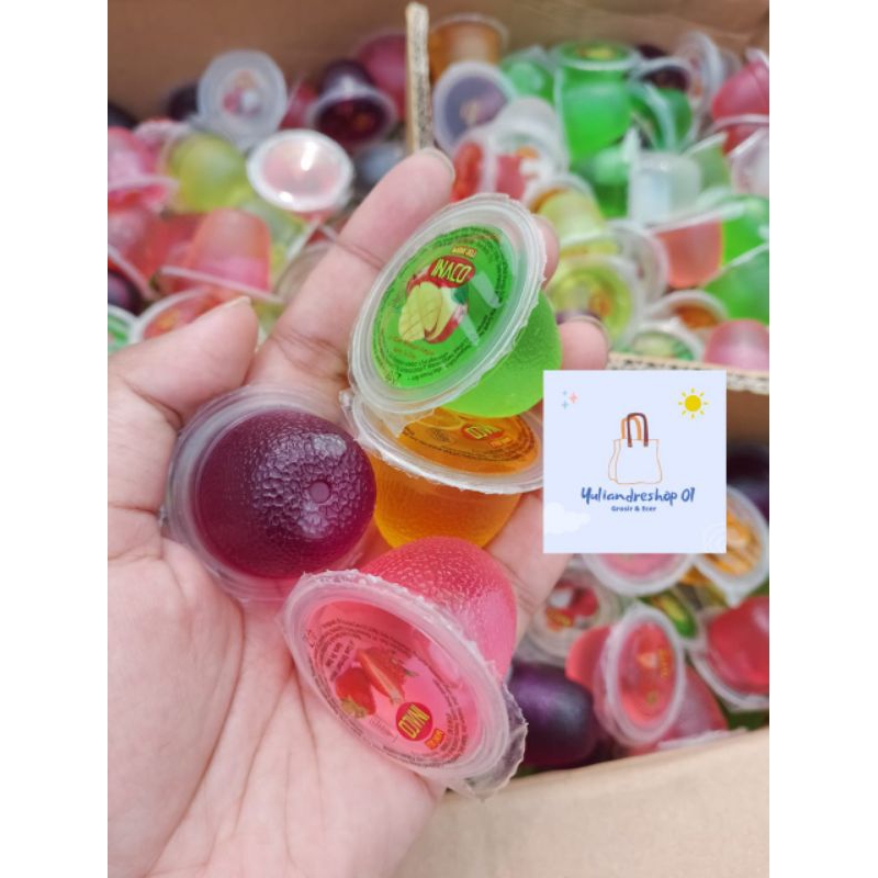 

INACO JELLY CURAH rasa mix /Jely kesukaan anak rasa buah isi 60 pcs exp Agustu 2024