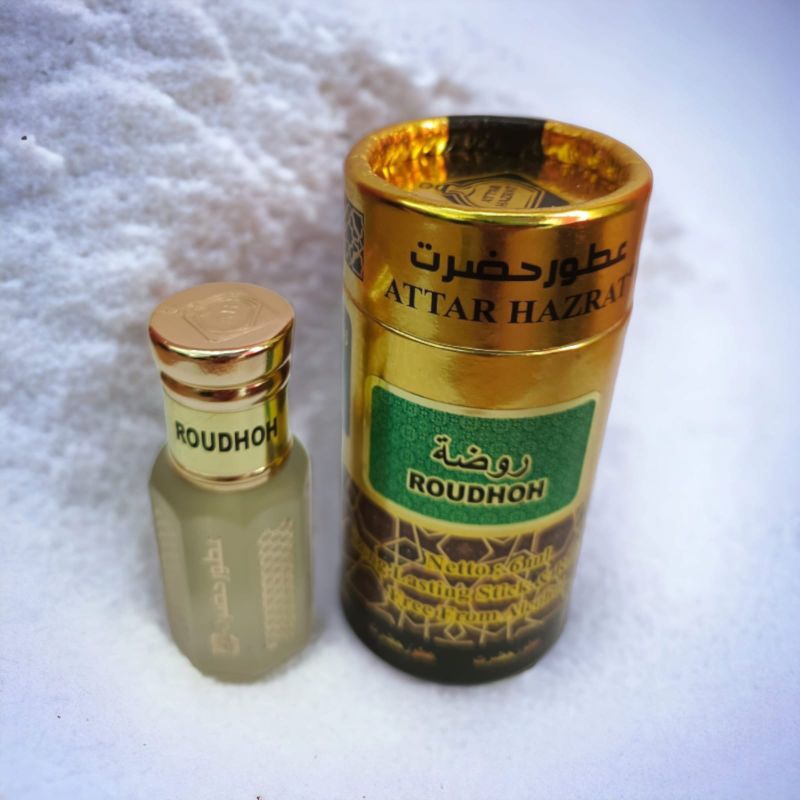 Attar Hazrat Parfum Asli Wangi Timur Tengah tanpa Alkohol Dari K.S.A Makkah