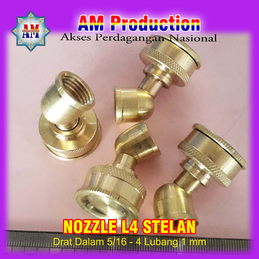 Spuyer Lubang 4 Stelan Bengkok Semprot Hama Tanaman