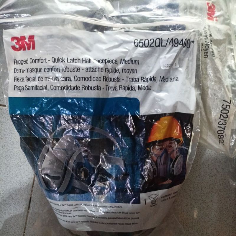 original 3M, mask 3M 6502/7502 gas Respirator