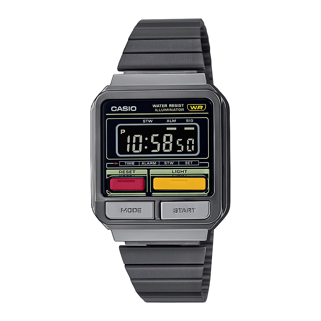 Casio Jam Tangan Digital Unisex Original A120WEGG-1BDF